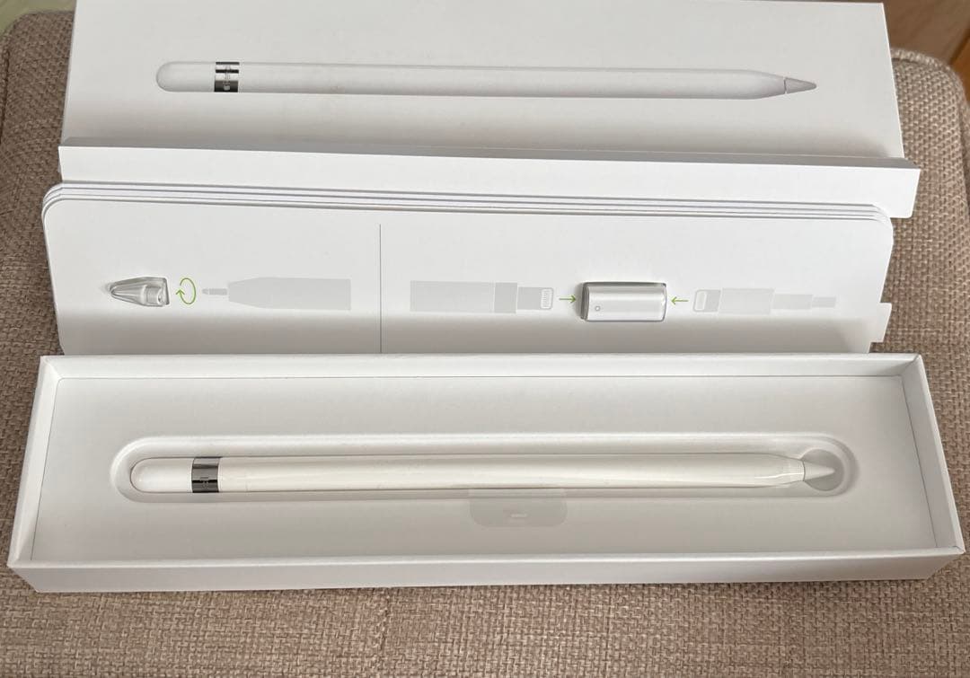 Apple Pencil 元箱付き ホワイト　純正