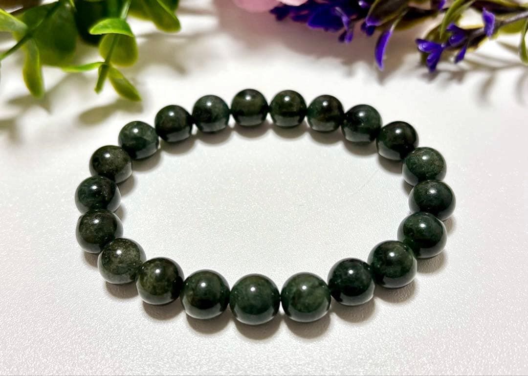 究極品質　神が創造した奇跡の緑　エバーグリーンガネッシュヒマール水晶　9.3㎜