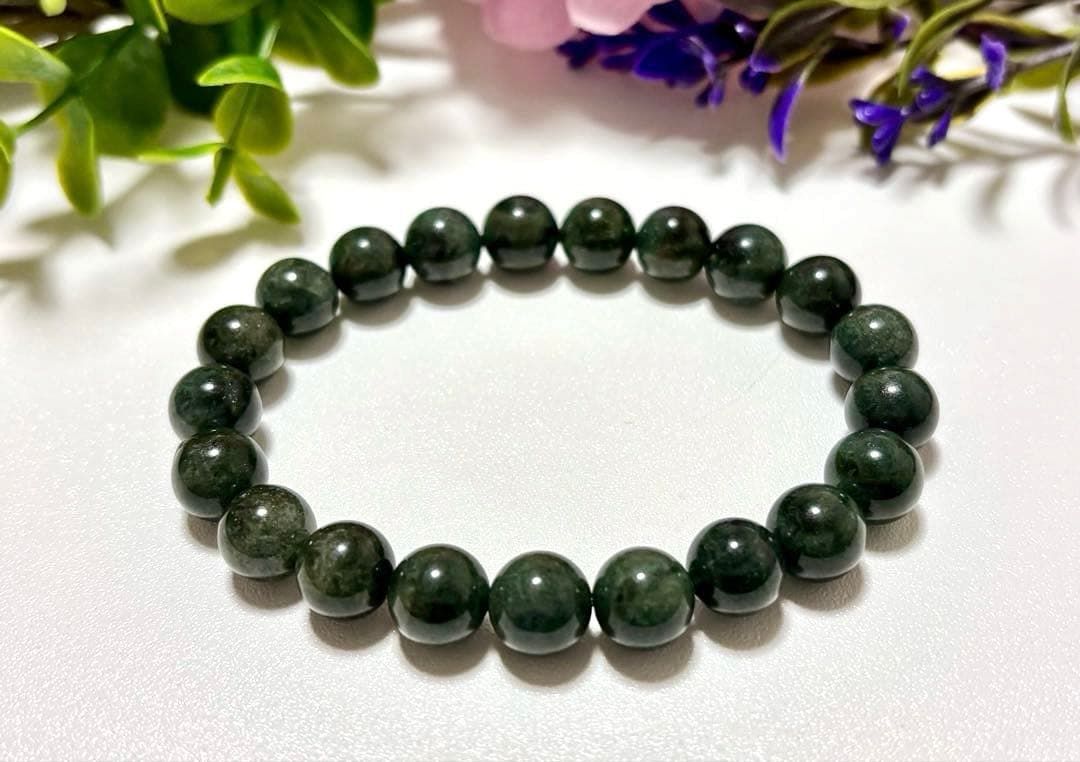 究極品質　神が創造した奇跡の緑　エバーグリーンガネッシュヒマール水晶　9.3㎜