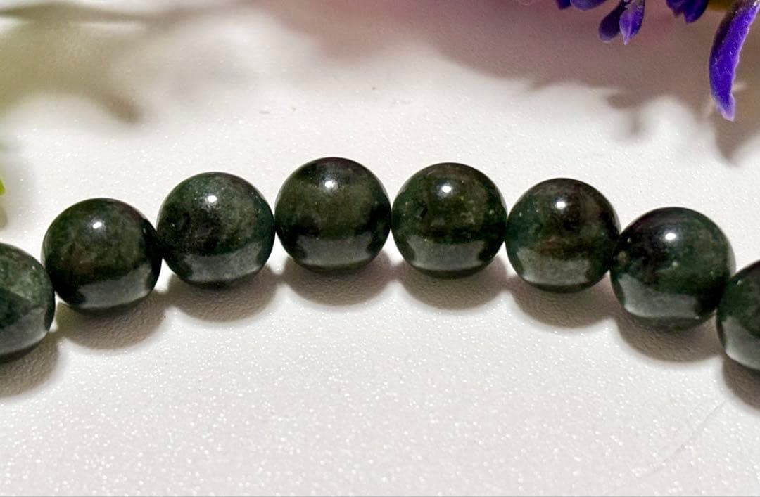 究極品質　神が創造した奇跡の緑　エバーグリーンガネッシュヒマール水晶　9.3㎜