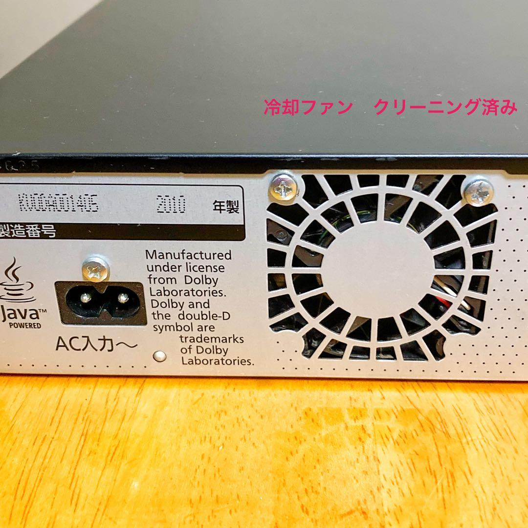 Panasonic ブルーレイ レコーダー HDD 750GB 2チューナー