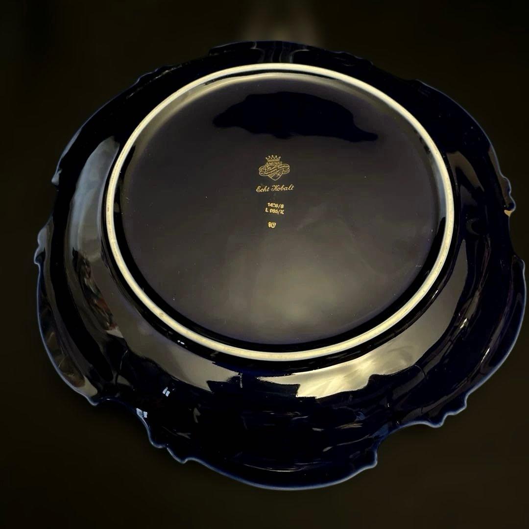 [希少]アンティーク　ヘンネベルク　皿 キャビネットプレート　ドイツ