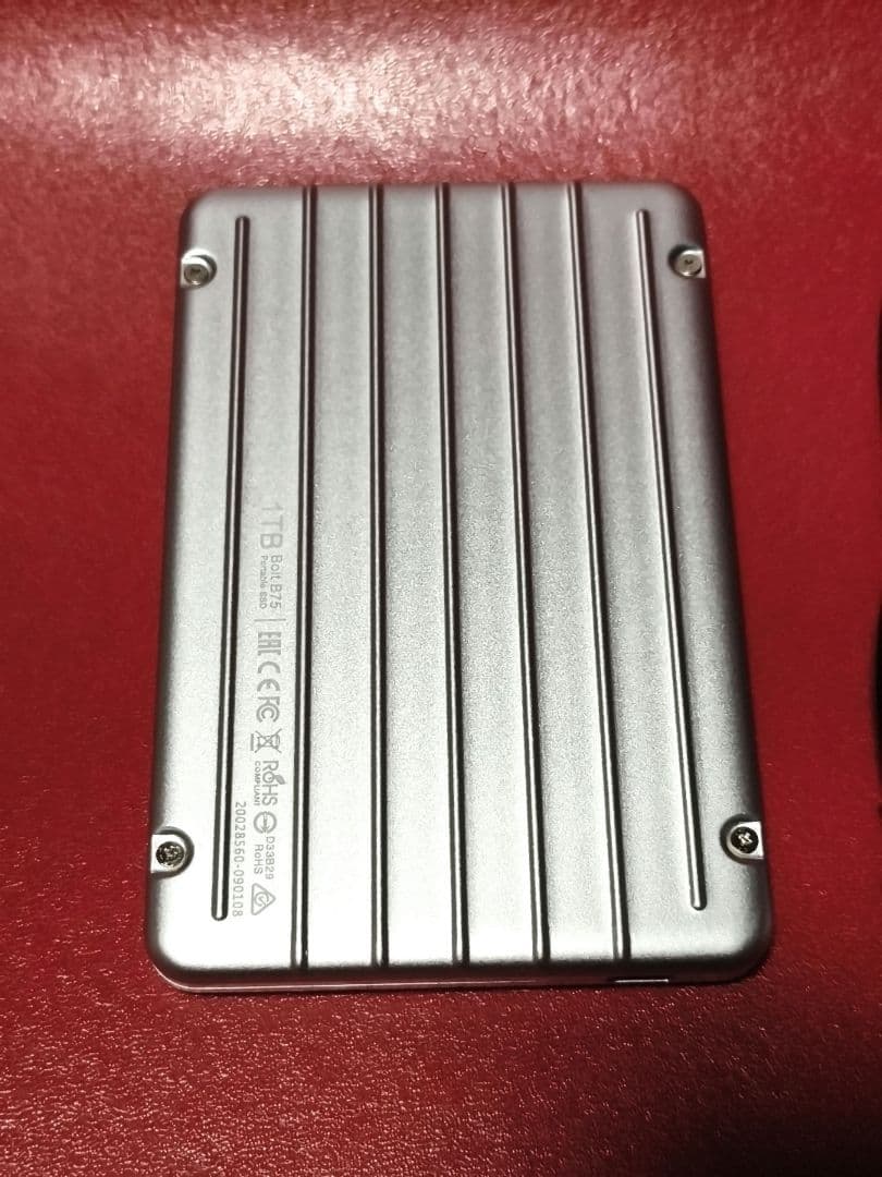 外付けポータブルSSD 1.0TB SP010TBPSDB75SCS