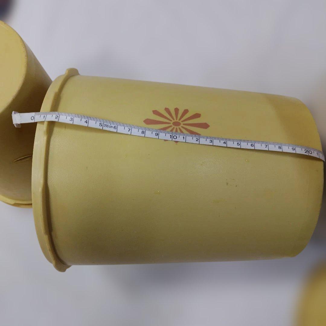 食品保存容器セットTupperware5個まとめて レトロレア