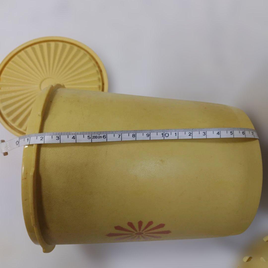 食品保存容器セットTupperware5個まとめて レトロレア