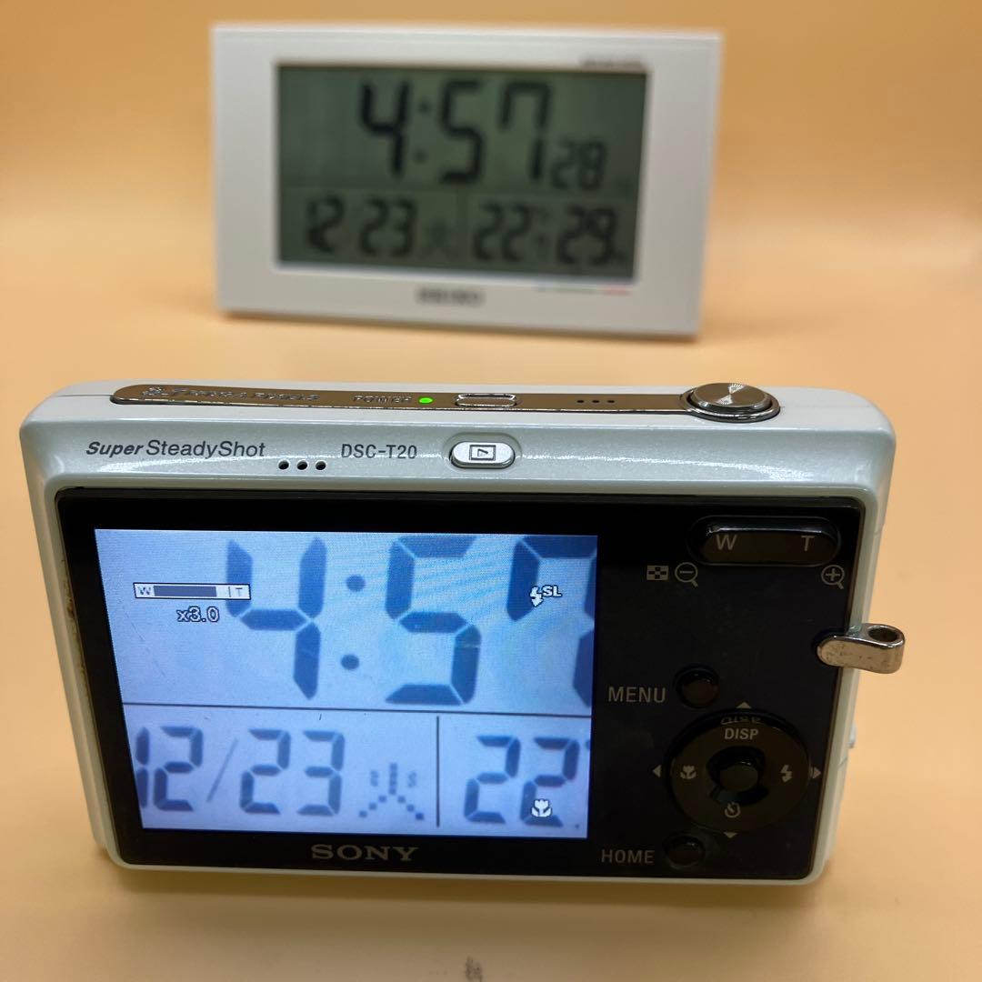 SONY Cyber-shot DSC-T20 デジカメ 1653