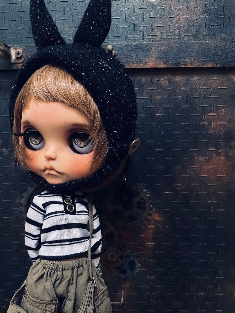 カスタム アイシードール タン肌 マッシュルームヘア ユニセックスな女の子