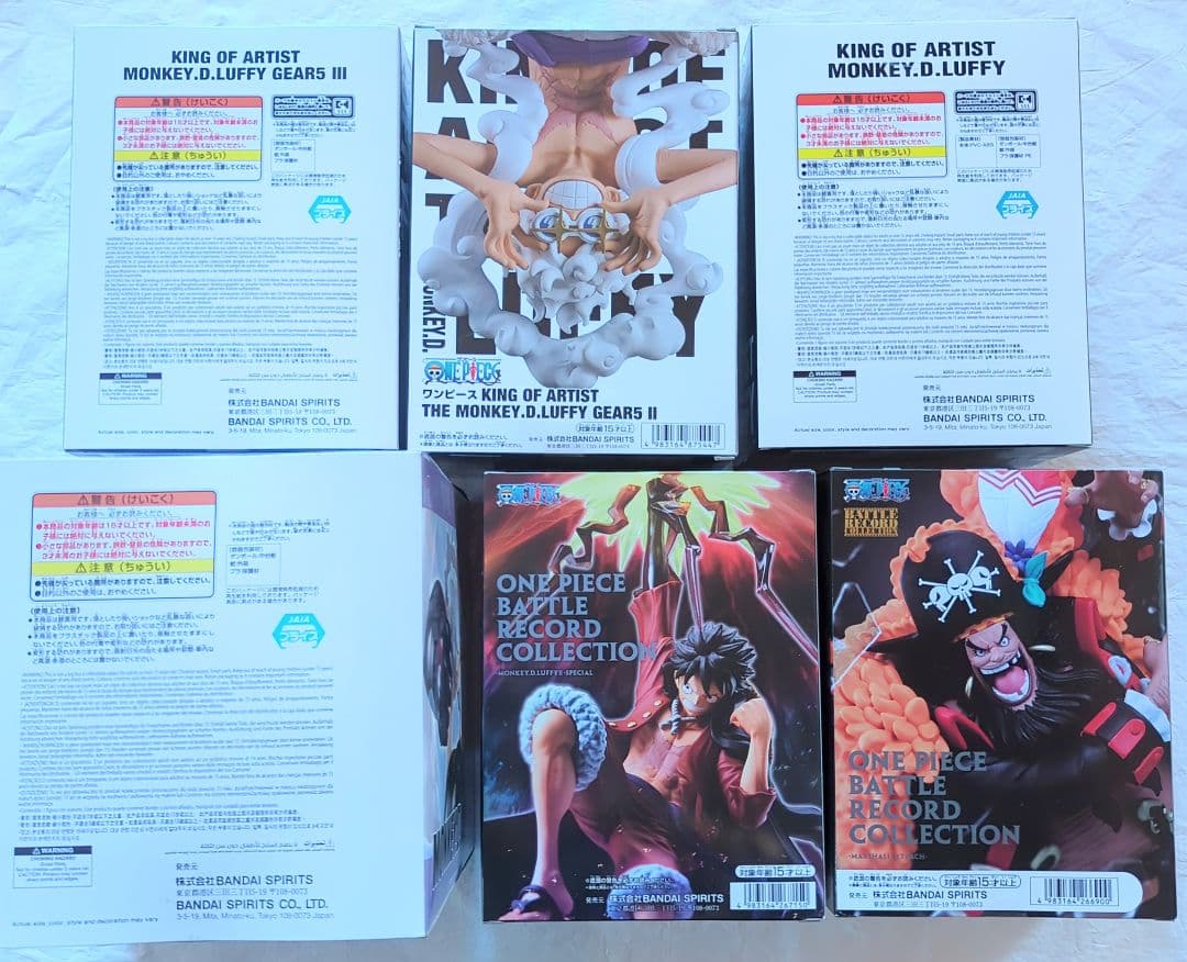 ワンピースフィギュア　６種セット