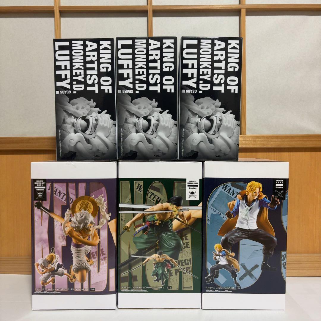 KING OF ARTIST grandistaワンピースフィギュア まとめ売り