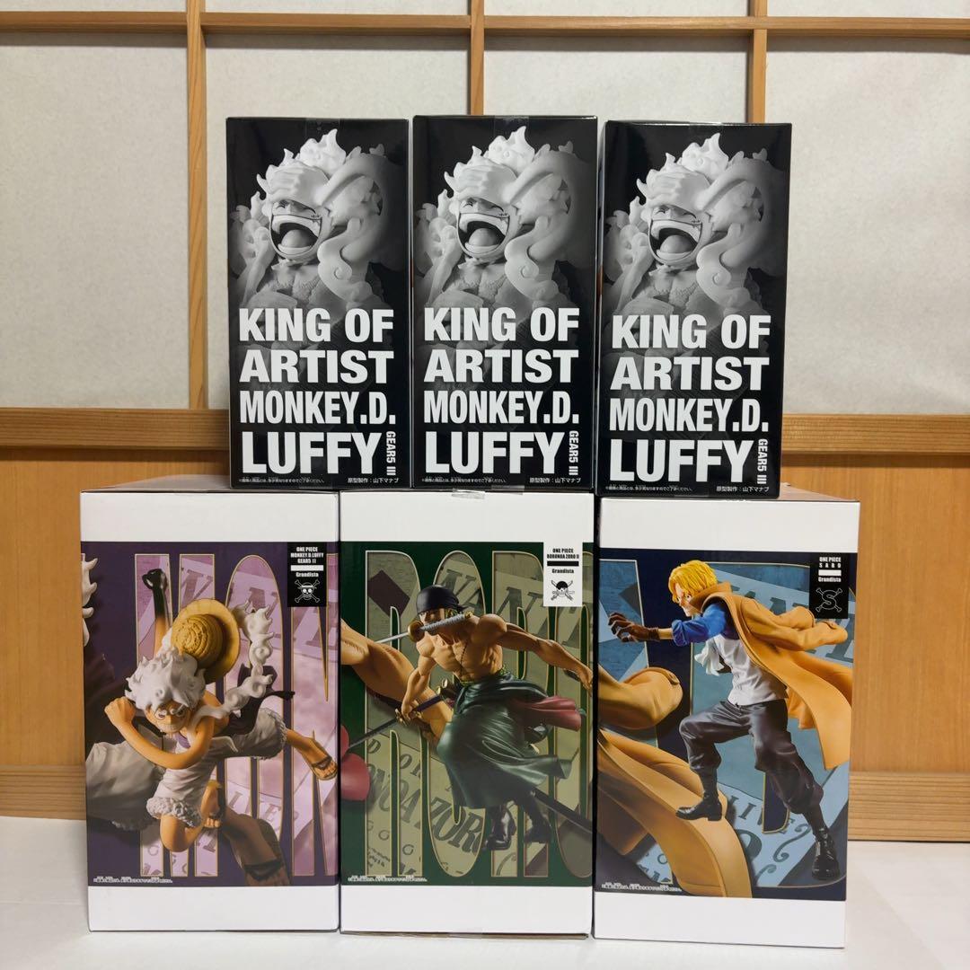 KING OF ARTIST grandistaワンピースフィギュア まとめ売り
