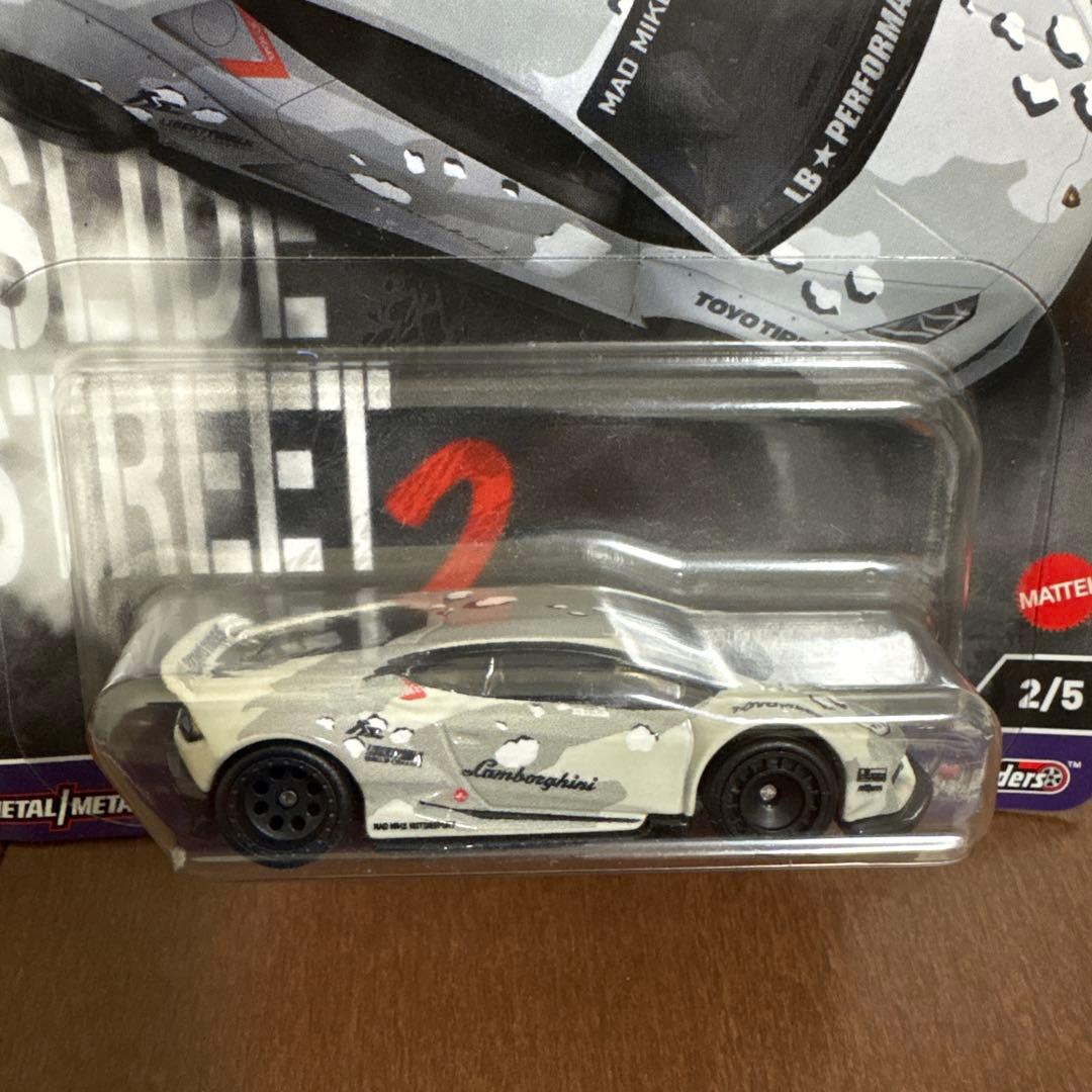 ミニカー Hot Wheels 55 Land Rover & Lamborghini