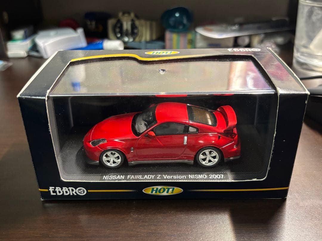 エブロ1/43 日産フェアレディZ(Z33)バージョンニスモ2007レッド