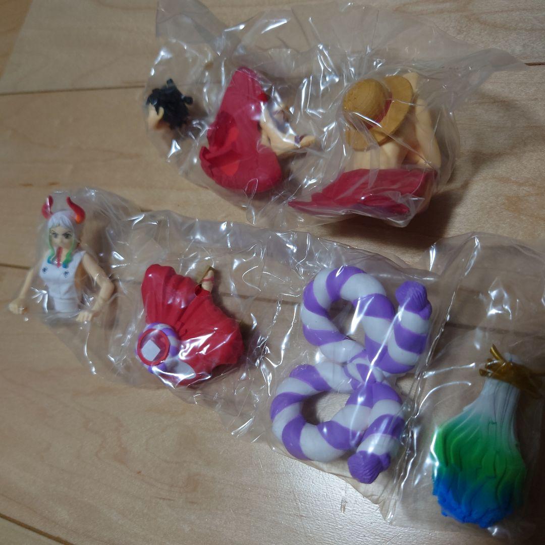 LUFFY's ワーコレミニチュア すわらせ隊 ８体セット ワンピース