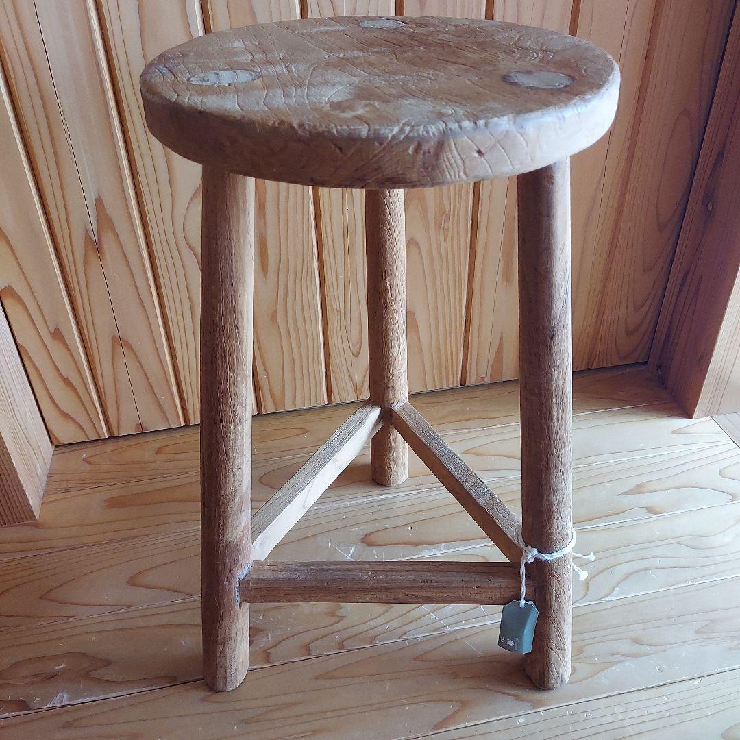 オールドメゾン OMU　椅子 スツール　まるイス　　未使用品