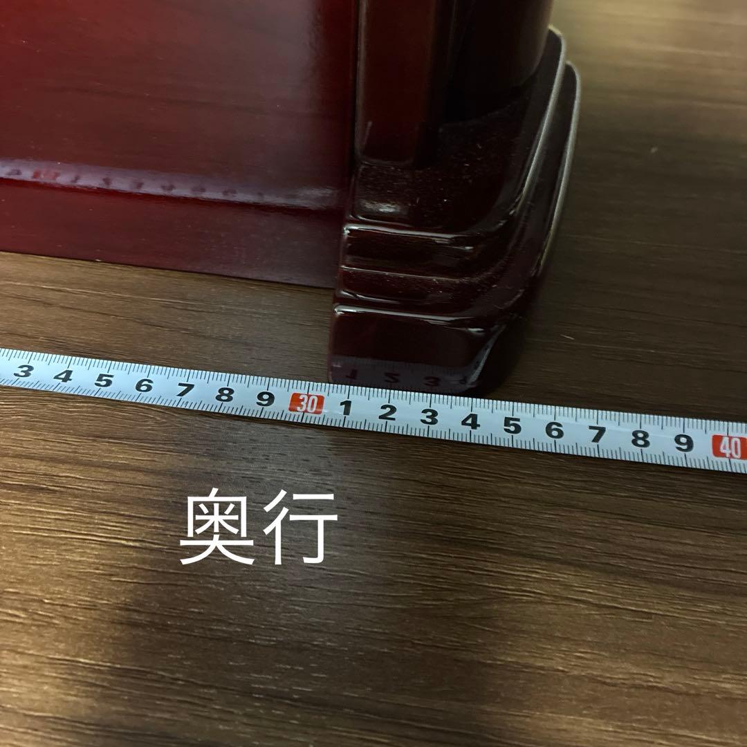 【美品】東京久月 雛人形セット 親王飾り 収納ケース付き 桜刺繍 木製