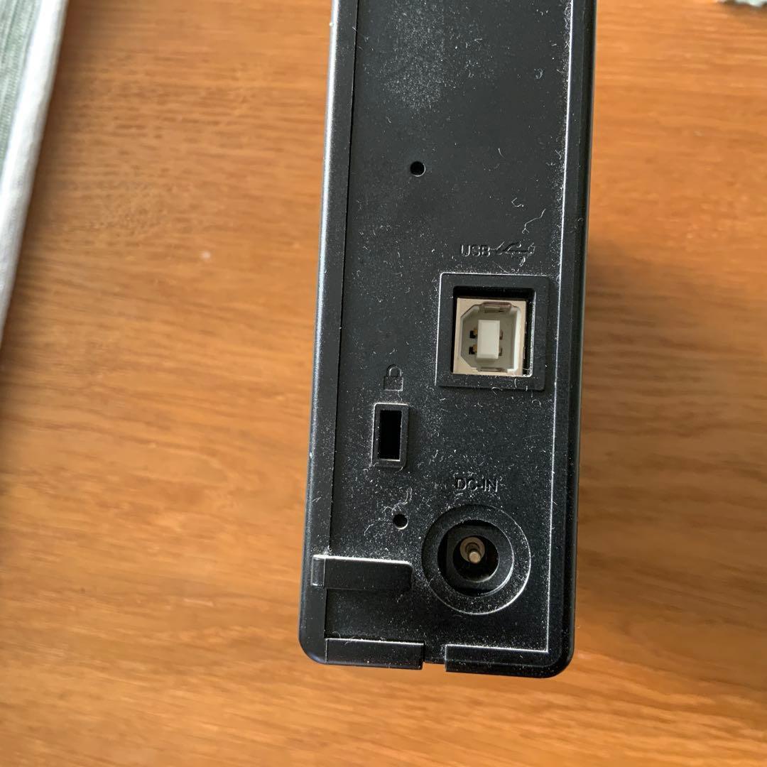 BUFFALO 外付けハードディスク ブラック