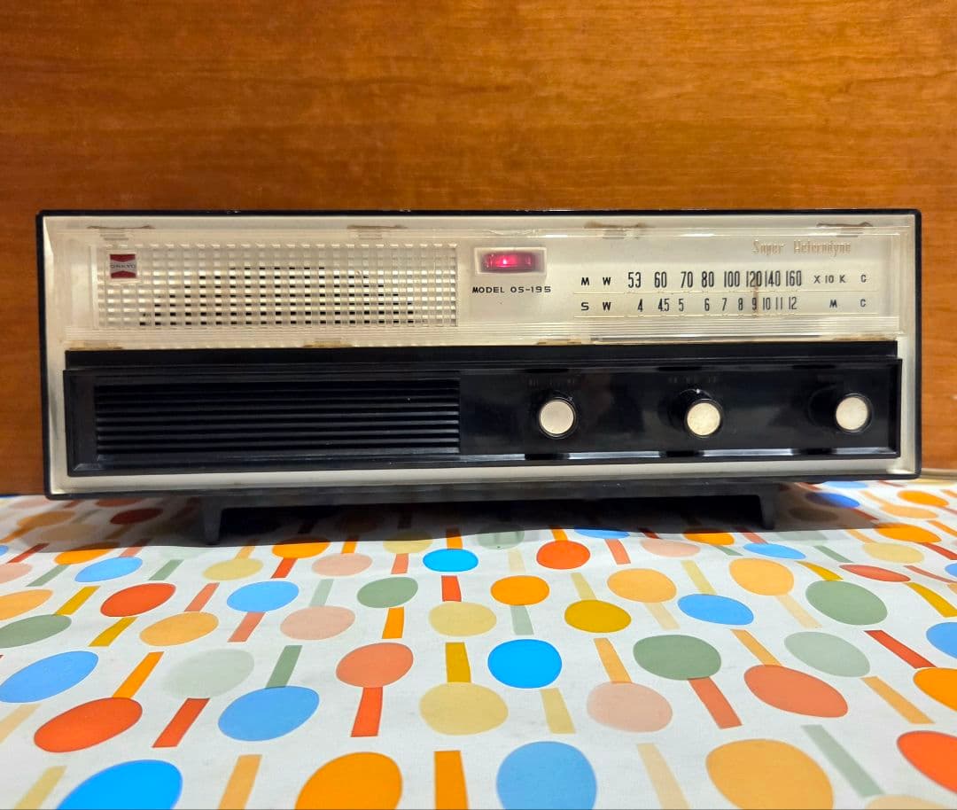 ONKYO RADIO (作動品/1960年代製）