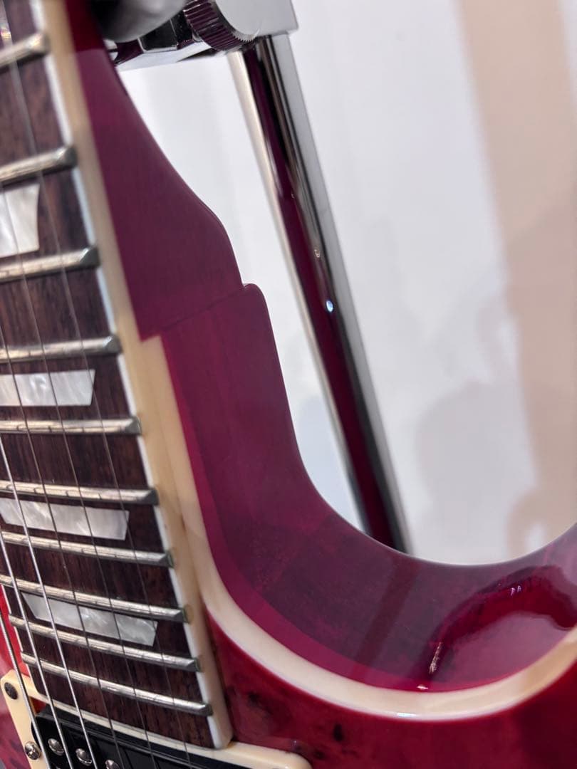 Bacchus BLP-BP/R バッカス　レスポール　エレキギター　木目癖強