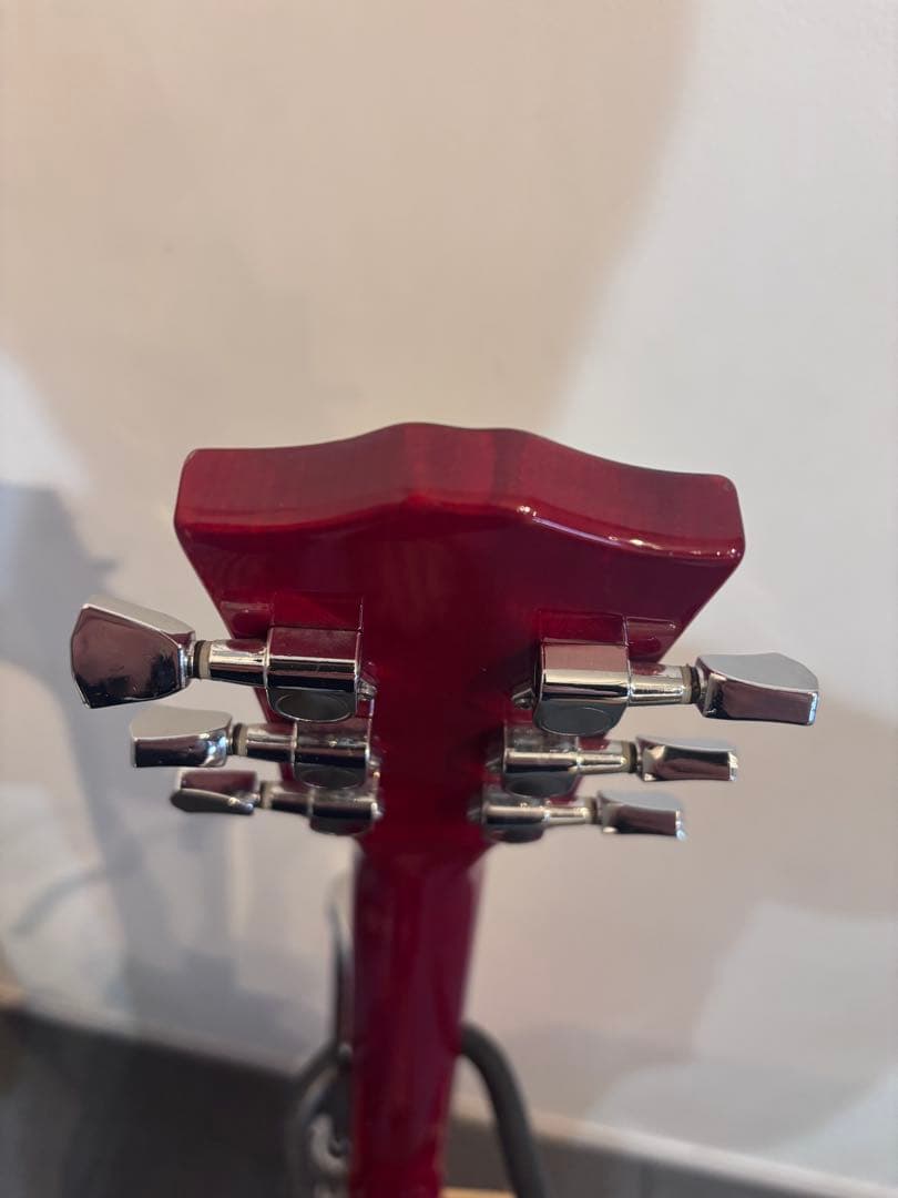 Bacchus BLP-BP/R バッカス　レスポール　エレキギター　木目癖強