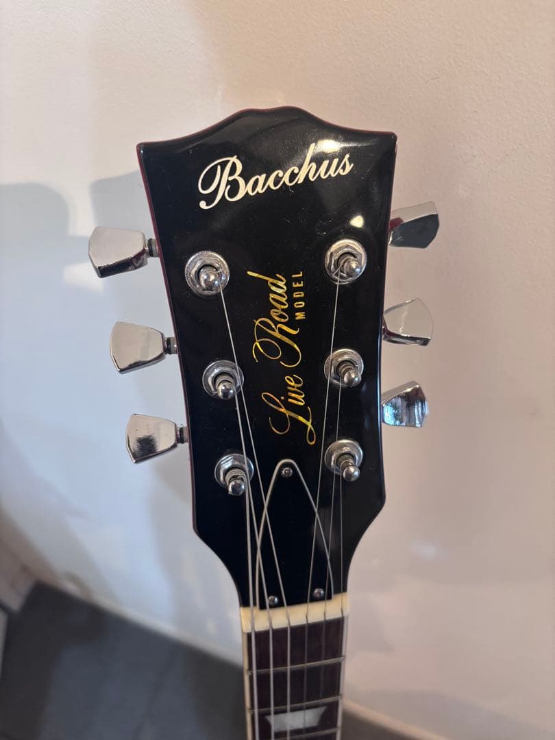 Bacchus BLP-BP/R バッカス　レスポール　エレキギター　木目癖強