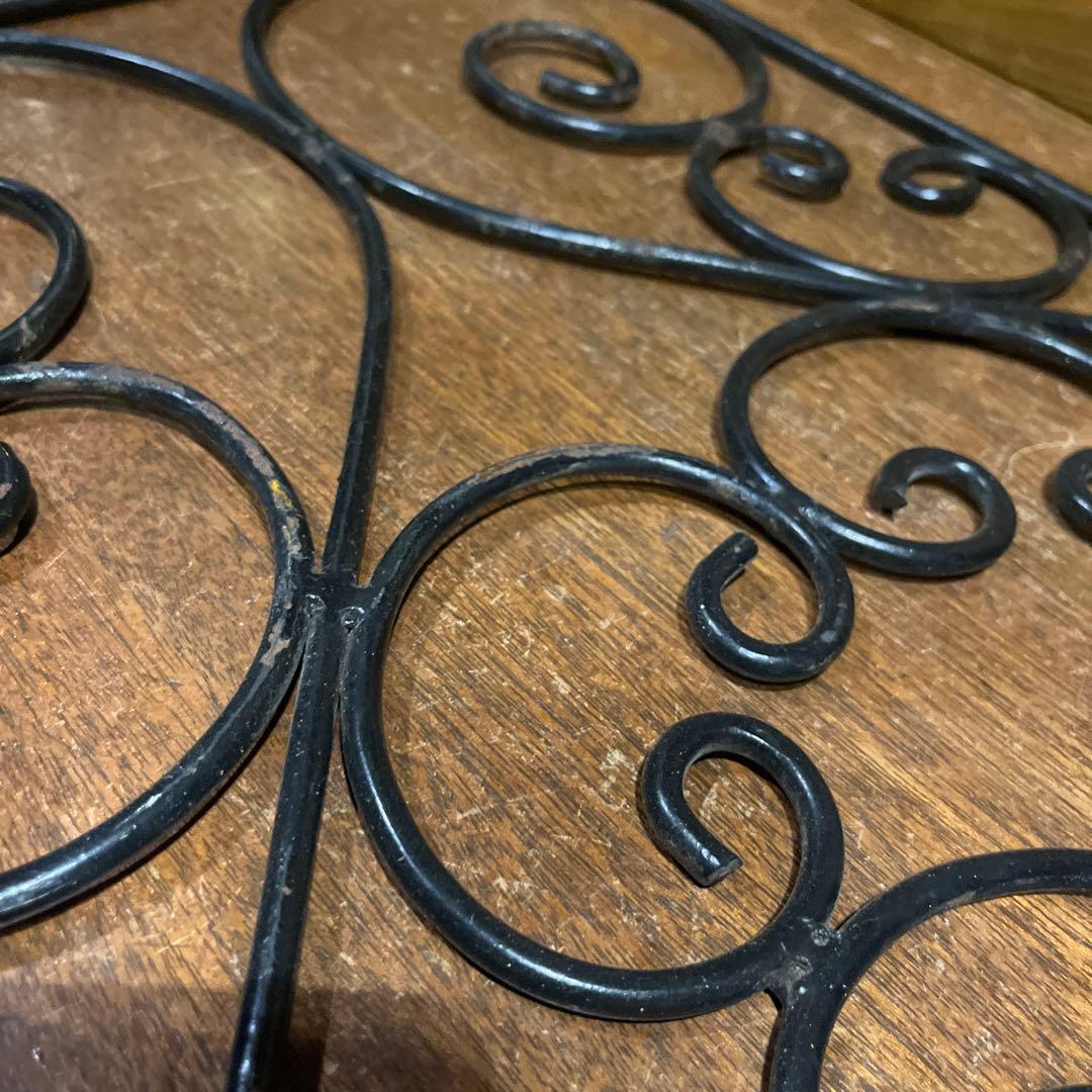 ヴィンテージ　アイアン　フェンス