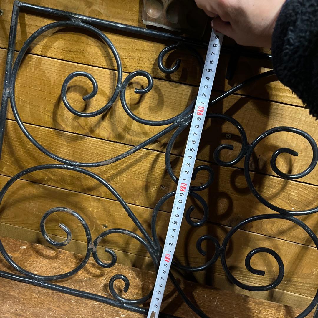 ヴィンテージ　アイアン　フェンス