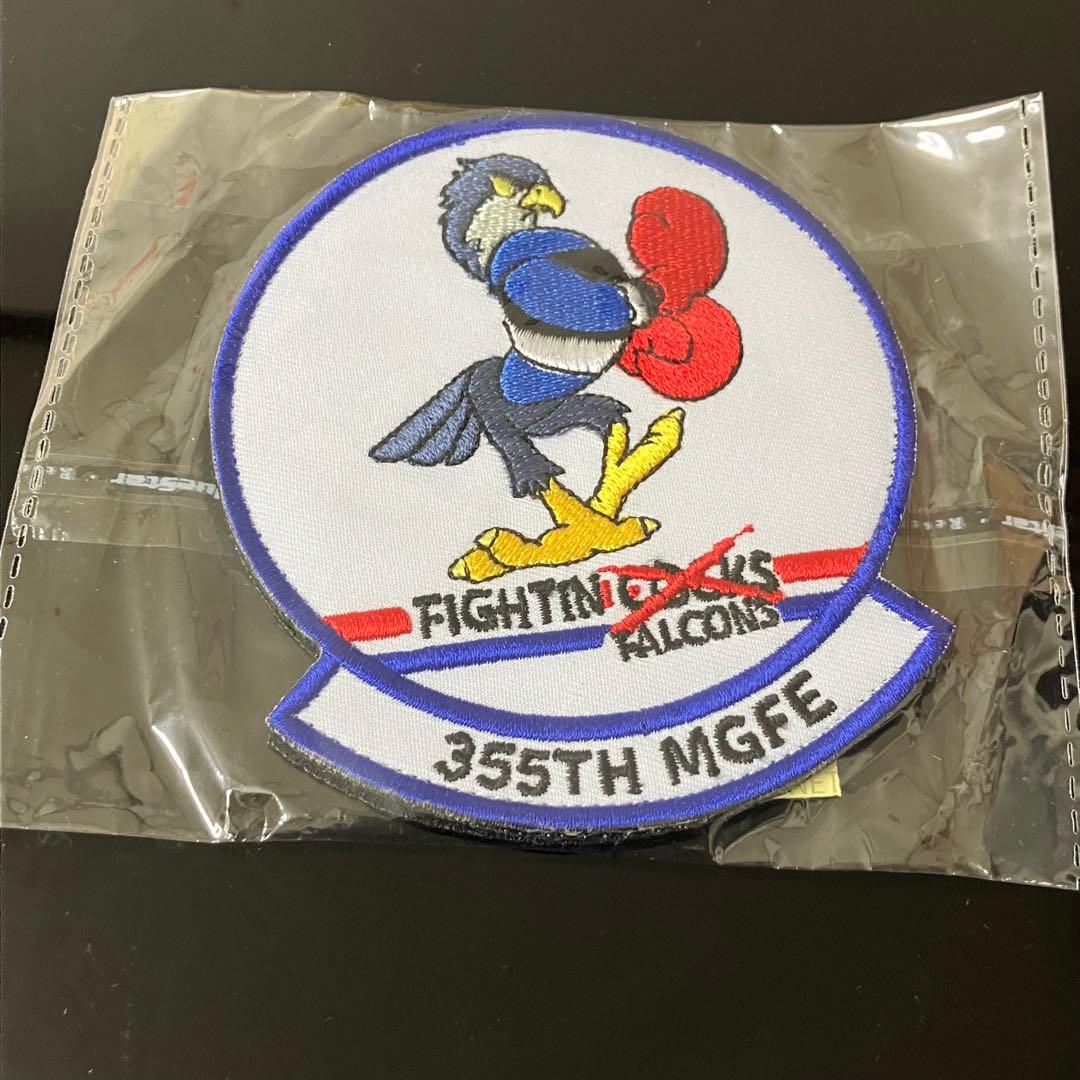 米空軍　嘉手納基地　ファイティング・ファルコンズ 三沢基地 355th パッチ