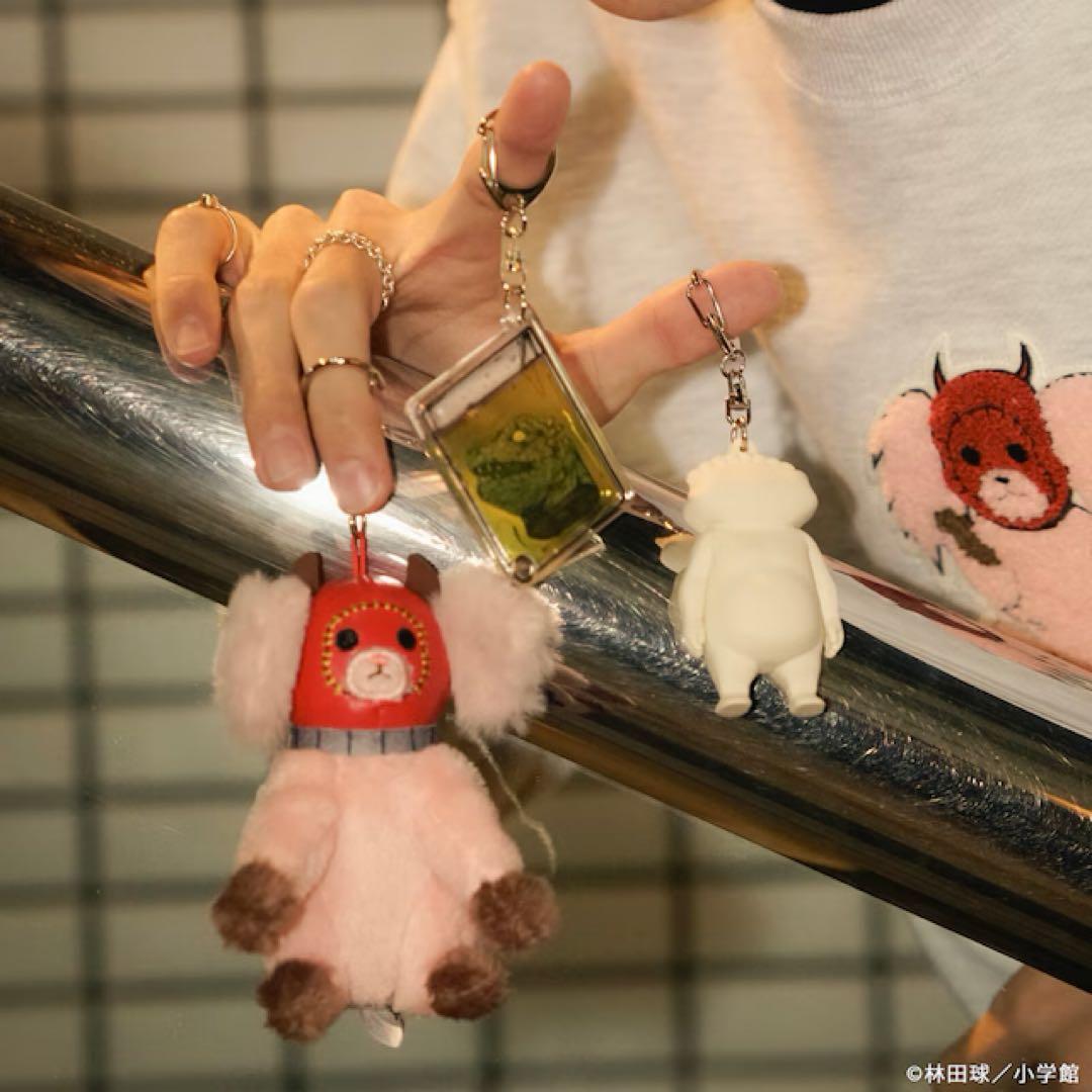 ドロヘドロ　ギョーザ男　ラバーキーホルダー