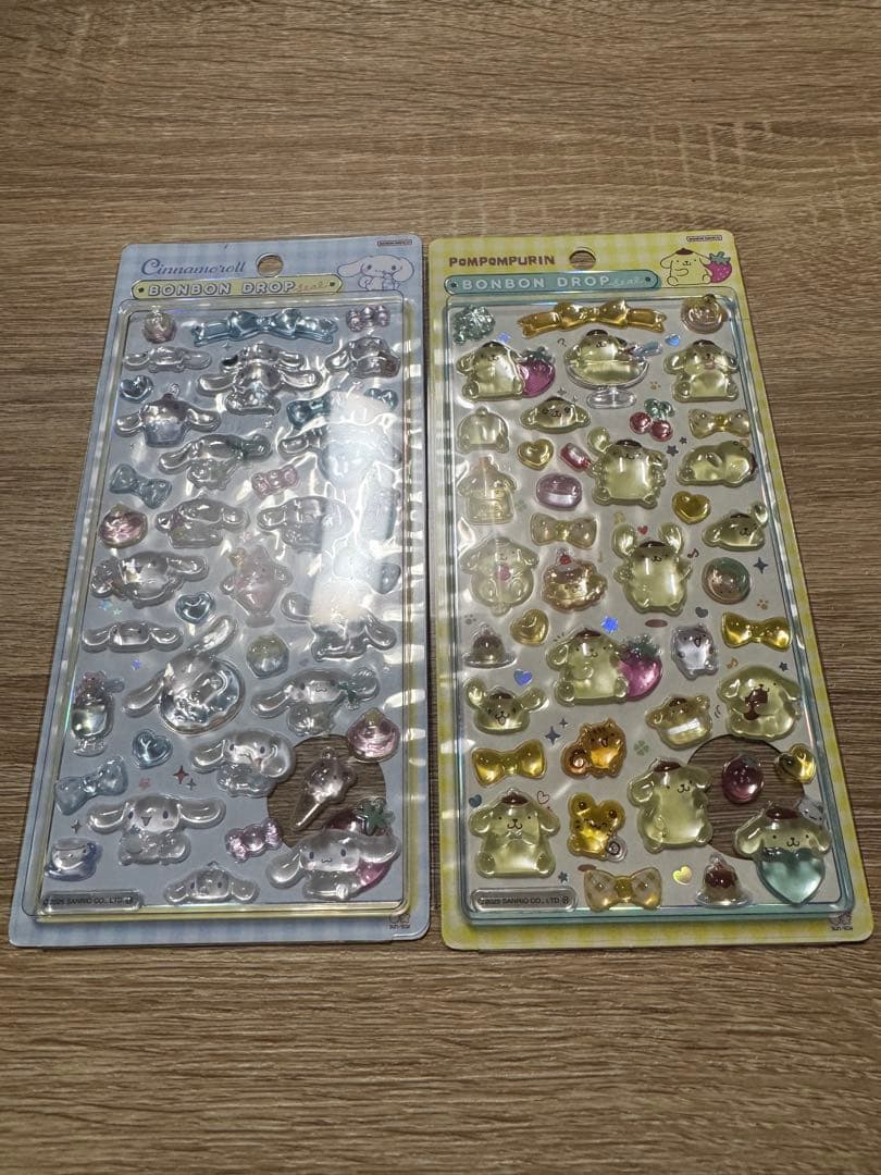 【正規品】ボンボンドロップシール　サンリオ　第二弾　コンプリート　8種　セット