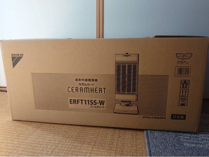 ダイキン DAIKIN ERFT11SS-W [セラムヒート 遠赤外線暖房機 ]