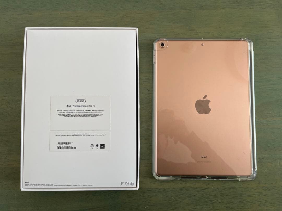 【ジャンク】iPad 第7世代 128GB ゴールド