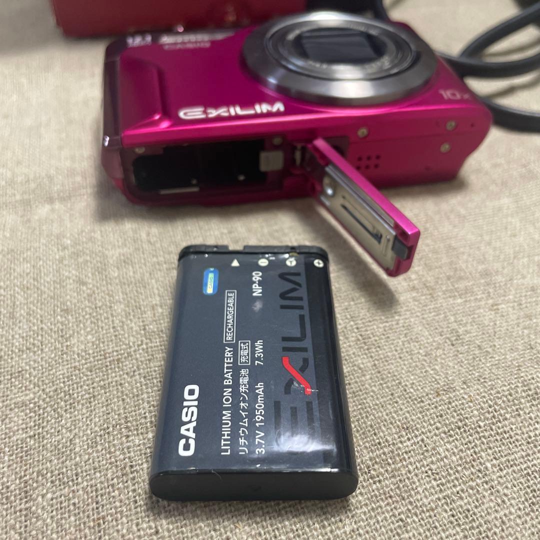 CASIO　EXILIM EX-H10 デジカメ　中古　動作確認済み　ピンク