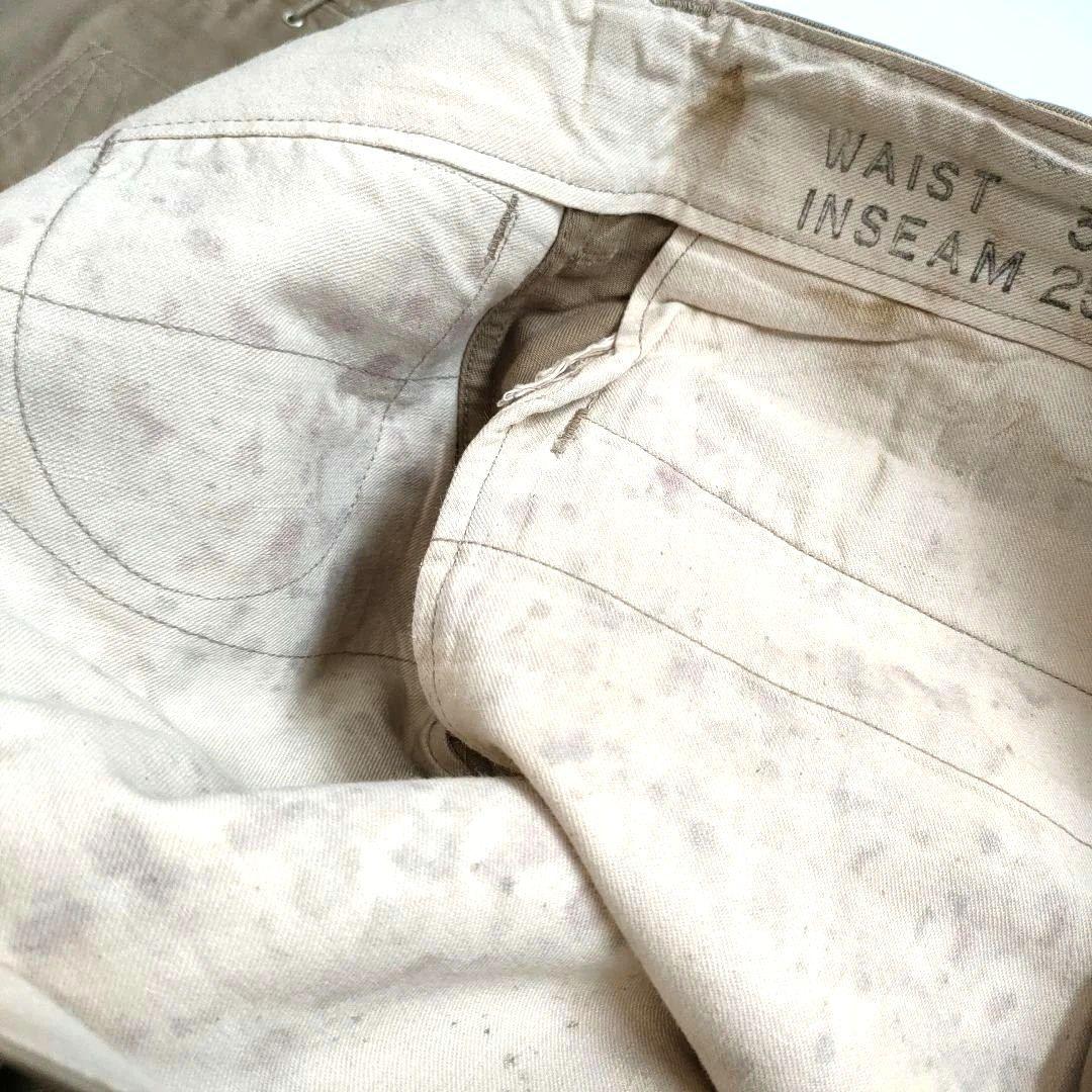 40s USアーミー ジョッパーズパンツ ARMYメタルボタン w33 VTG