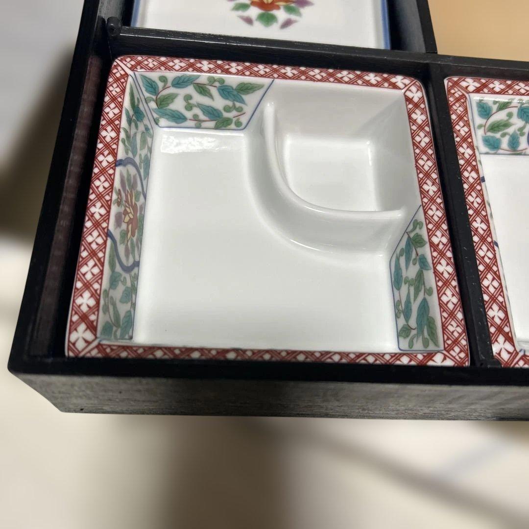 龍峰堂　三洋陶器　松花堂弁当箱3セット