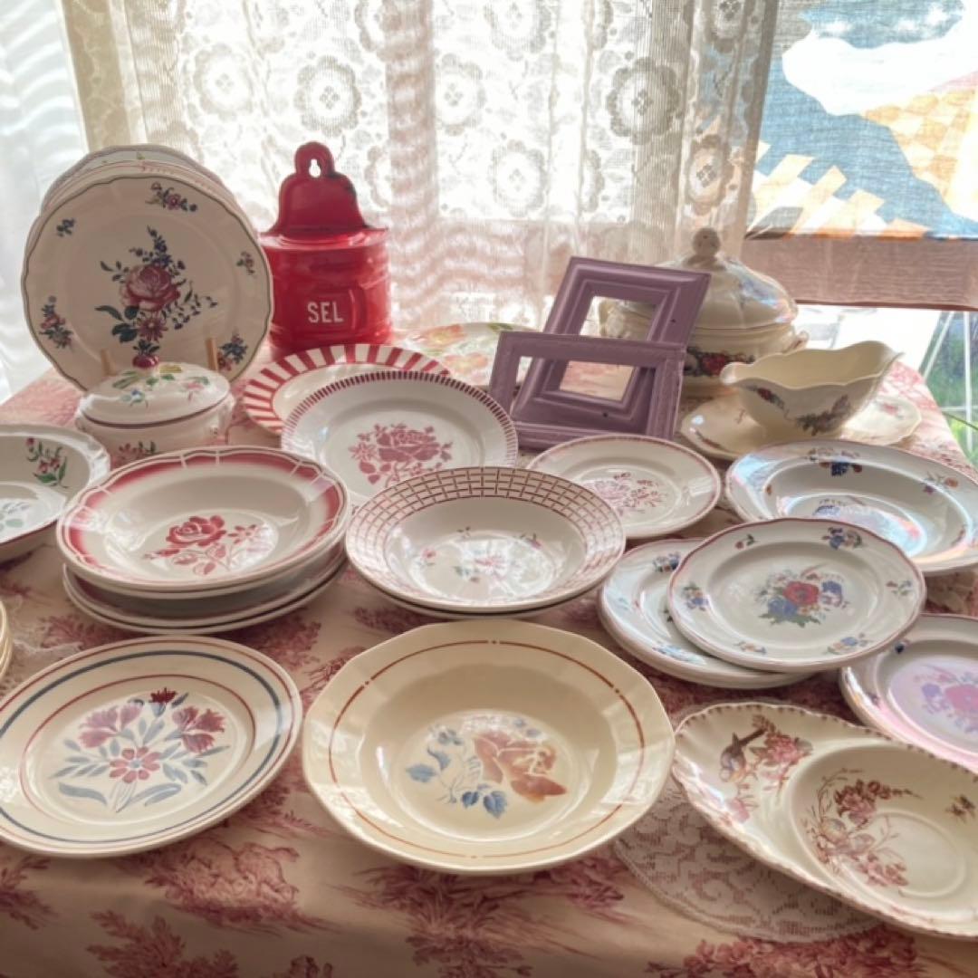 お値下げ＆特別なおまけ付きꕤ︎︎ フランスアンティーク ꕤ︎︎ Sel(お塩)ホウロウ缶