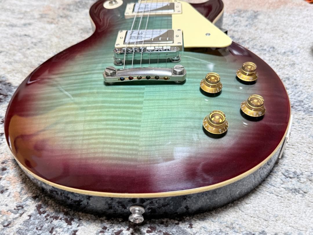 Epiphone Les Paul Std Blueberry 補修・改造有
