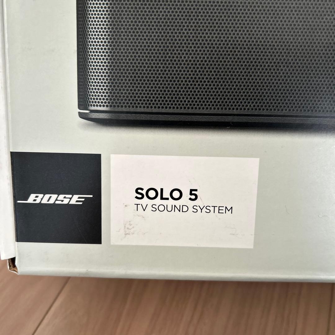 【u77025】BOSE Solo5 TV sound system