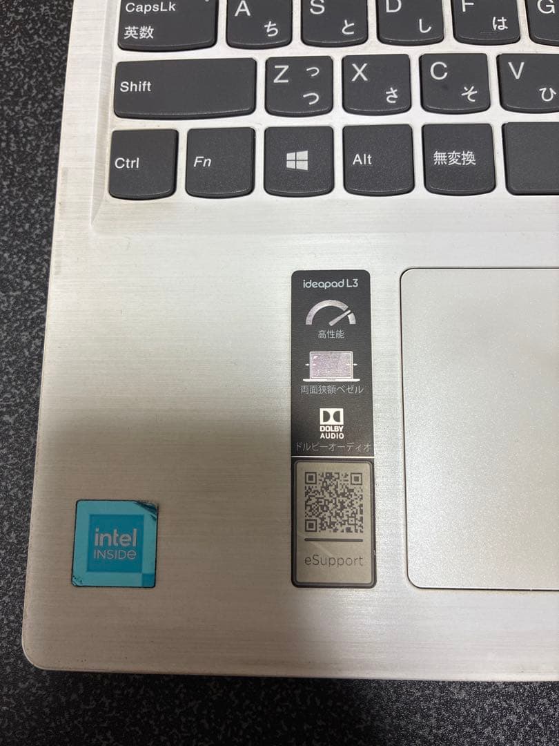 動作確認済み•Lenovo ideapad L3 シルバー