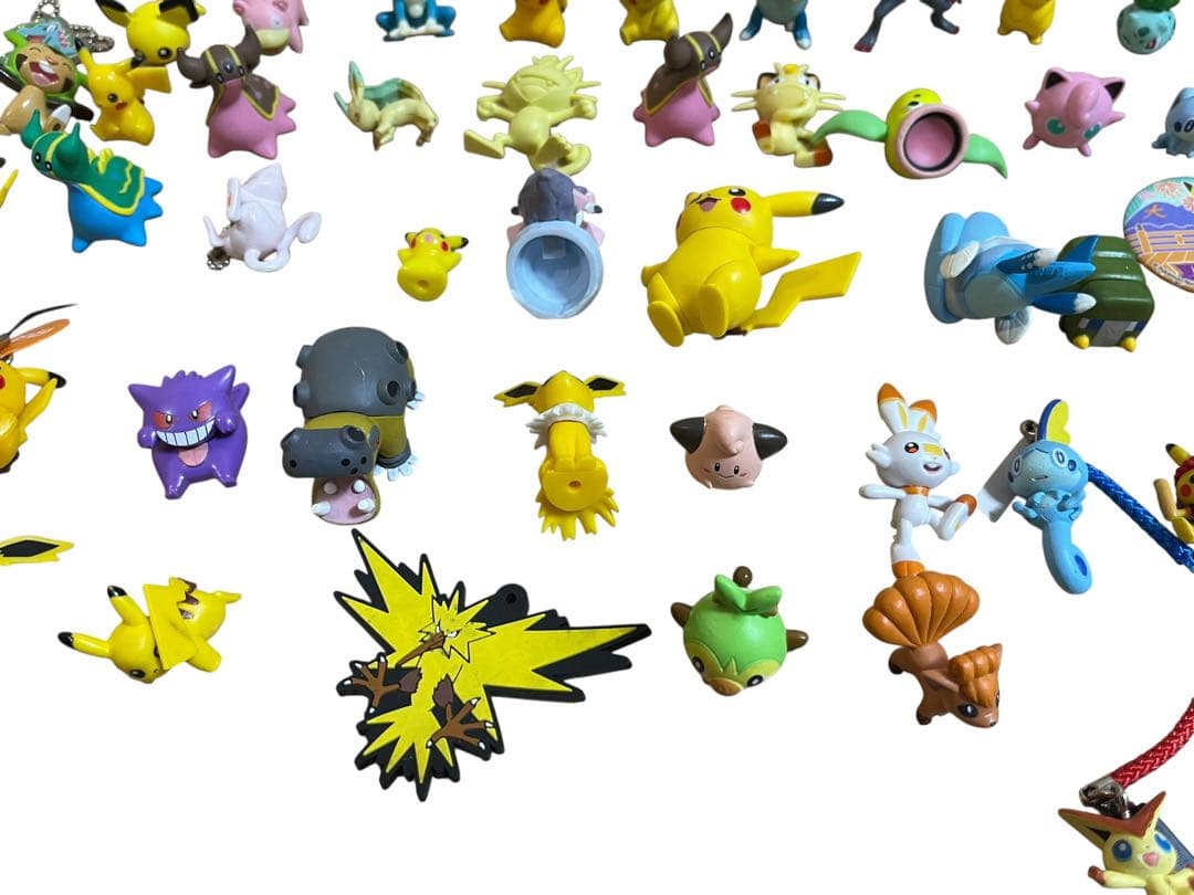 ポケモン まとめ売り キーホルダー フィギュア 吉野家等 現状品 78個