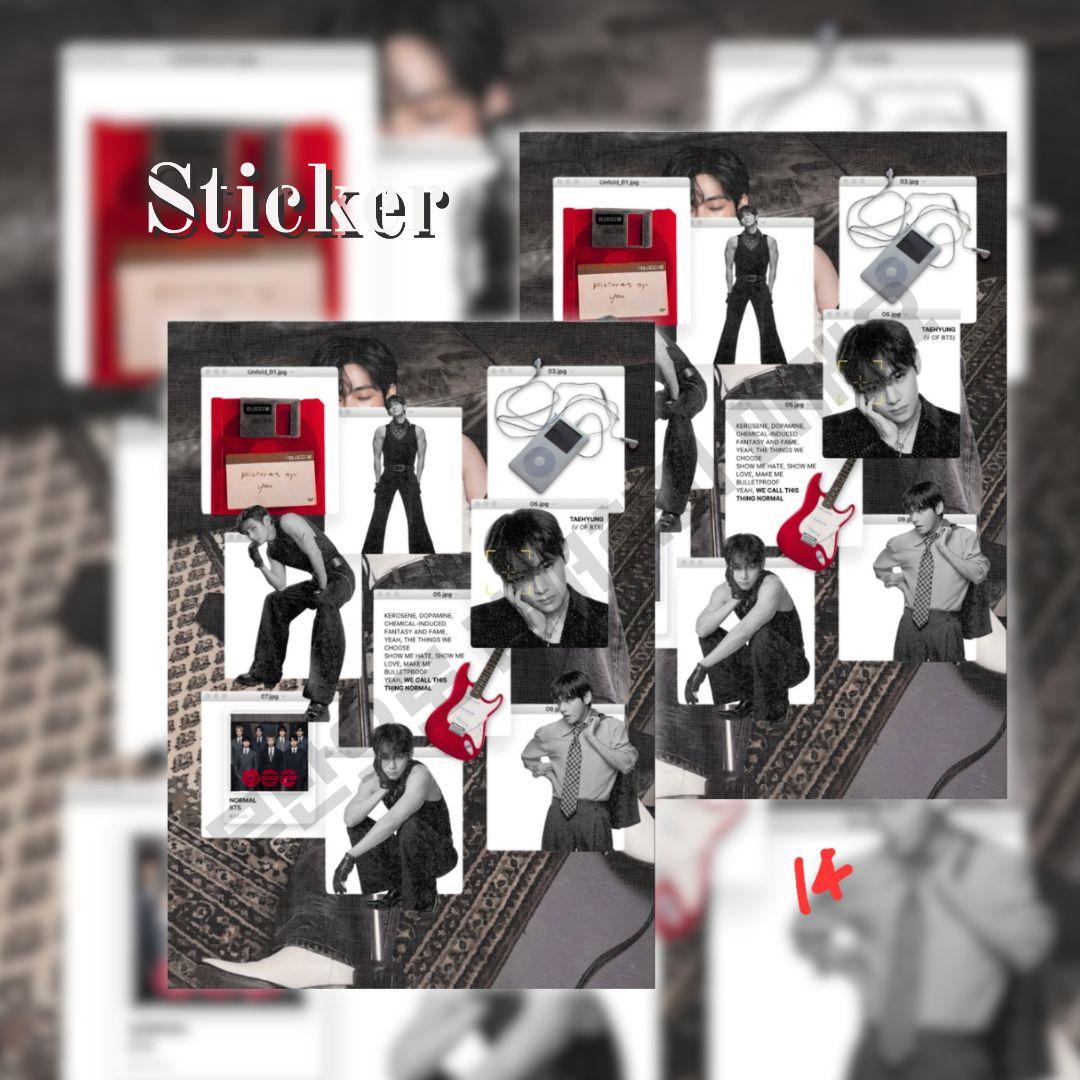 調査 メモ帳 ステッカー