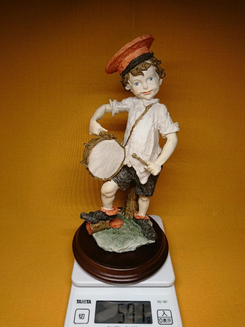 ビンテージ　人形　陶器　イタリア　置物　インテリア　工芸品　美術品　A1204