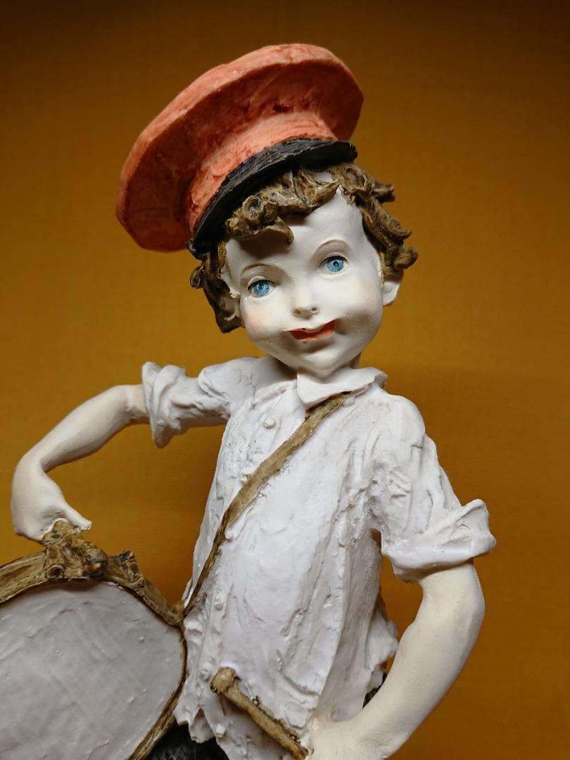 ビンテージ　人形　陶器　イタリア　置物　インテリア　工芸品　美術品　A1204