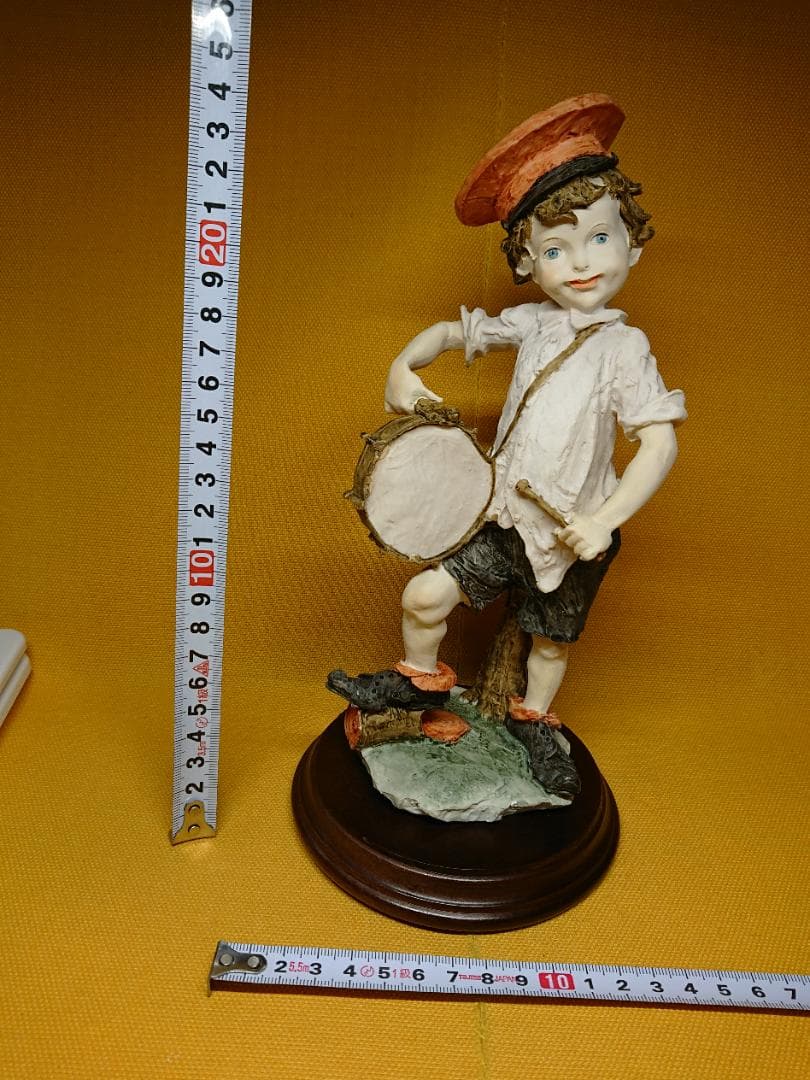 ビンテージ　人形　陶器　イタリア　置物　インテリア　工芸品　美術品　A1204