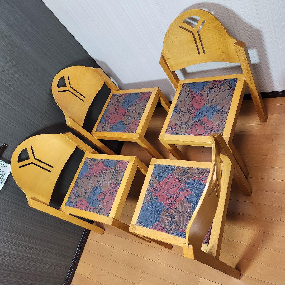 【希少】BAUHAUS THONET postmodern ヴィンテージ 4脚