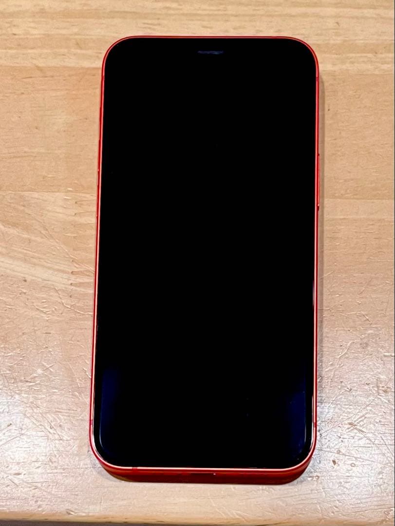 ジャンク☆SIMフリー iPhone12 mini 128GB レッド
