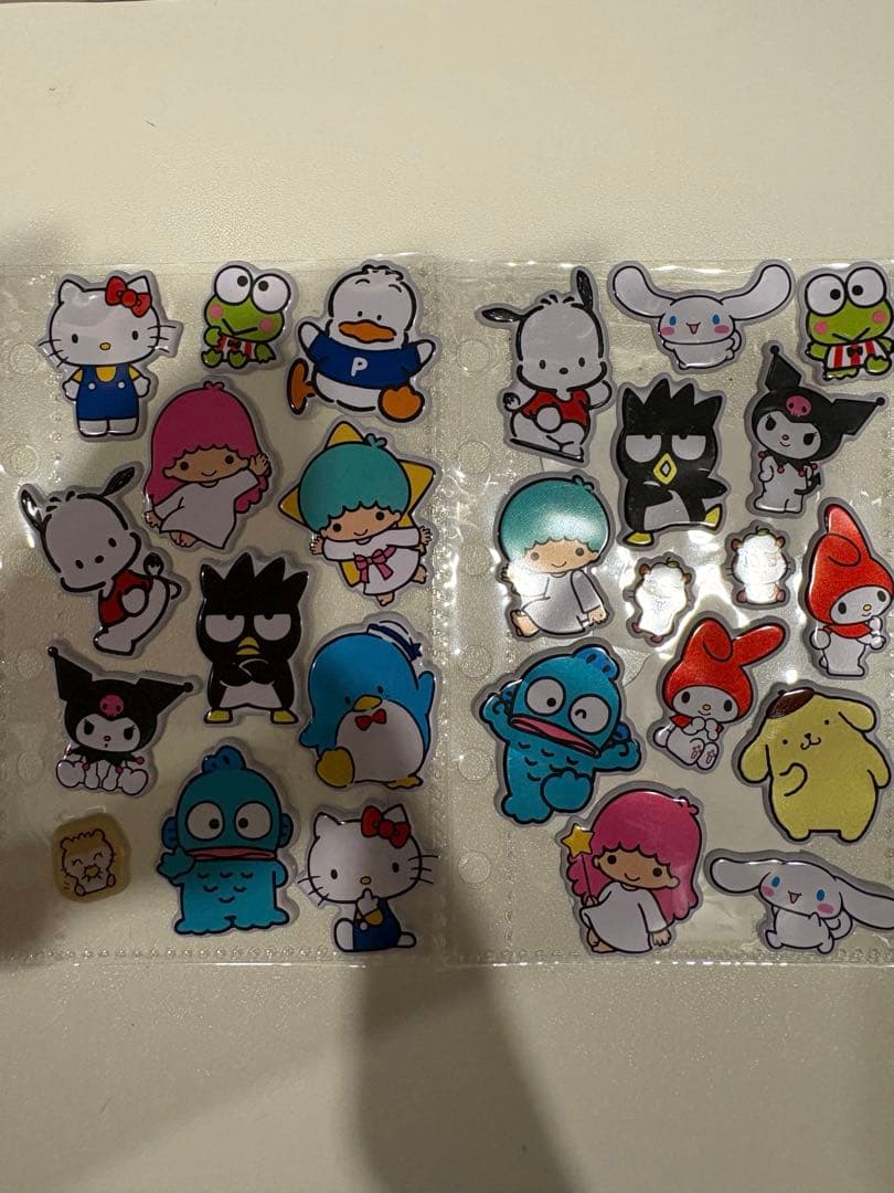 シール帳完成品⭐︎ボンドロ・タイルシール正規品⭐︎サンリオのみ