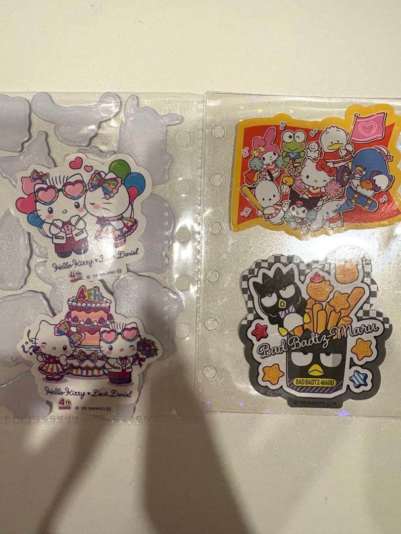 シール帳完成品⭐︎ボンドロ・タイルシール正規品⭐︎サンリオのみ