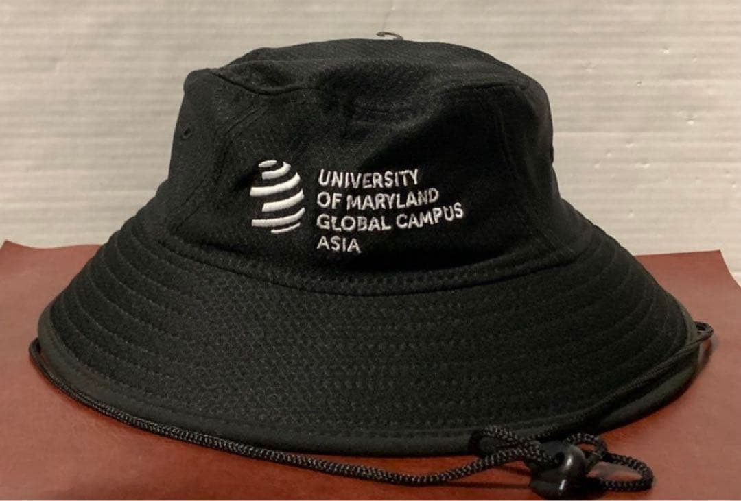 米軍放出 メリーランド大学 3点セット サファリハット Tシャツ スクールバッグ