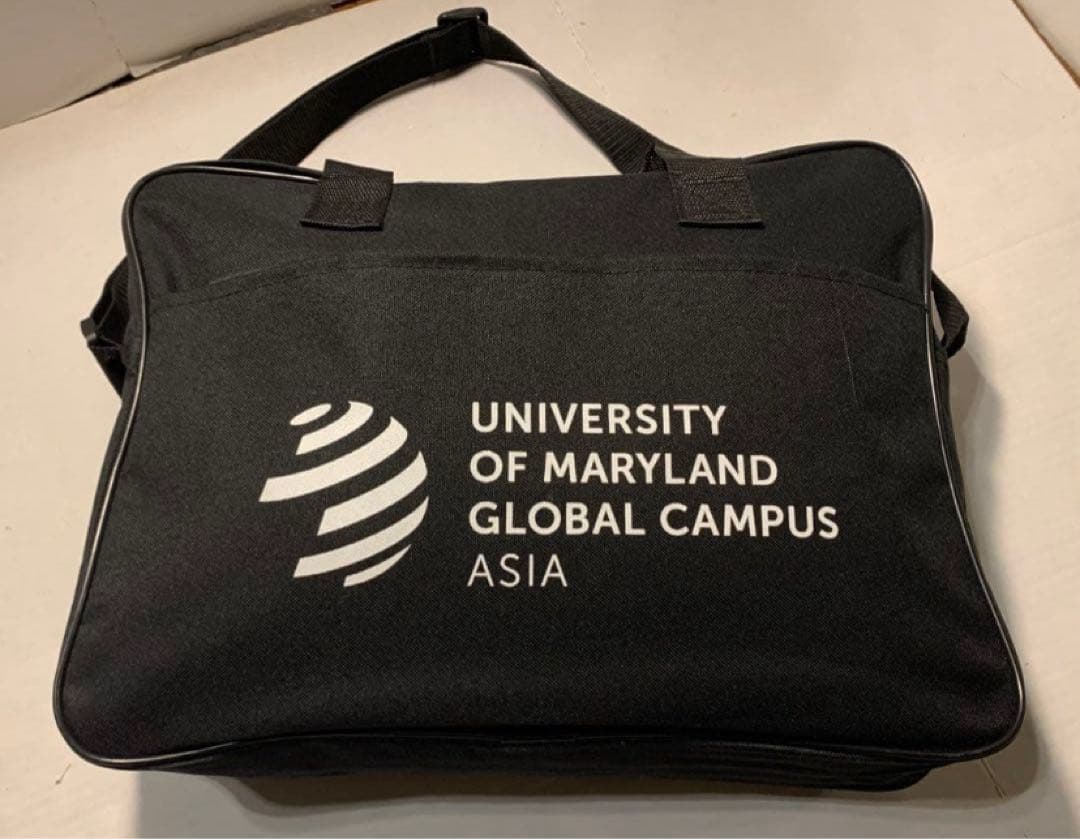 米軍放出 メリーランド大学 3点セット サファリハット Tシャツ スクールバッグ