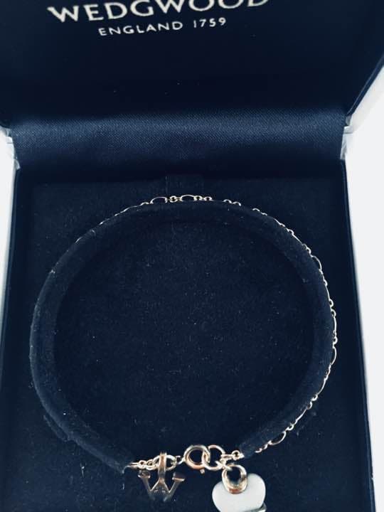  ウェジウッド ジャスパー ブレスレット（シルバー）